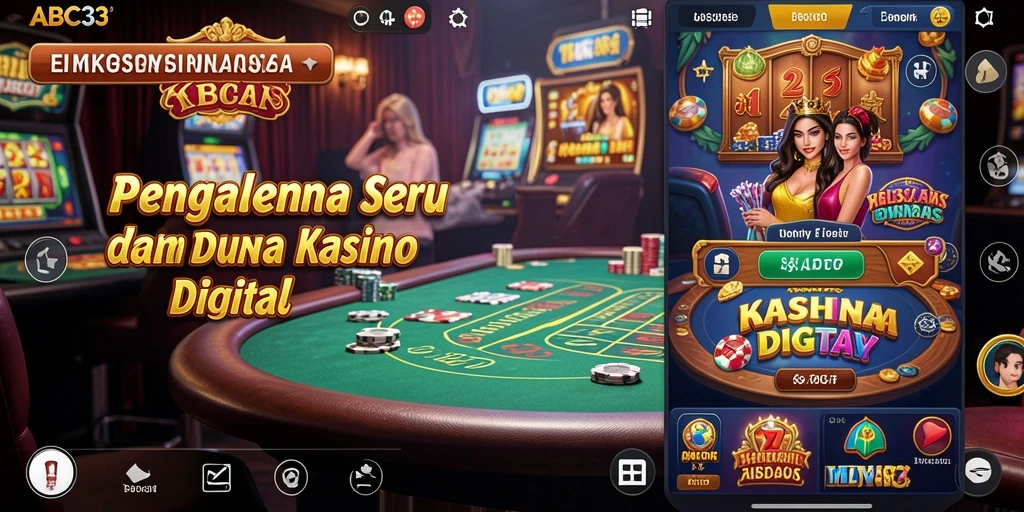 Tampilan gameplay menarik di aplikasi kasino ABC33.
