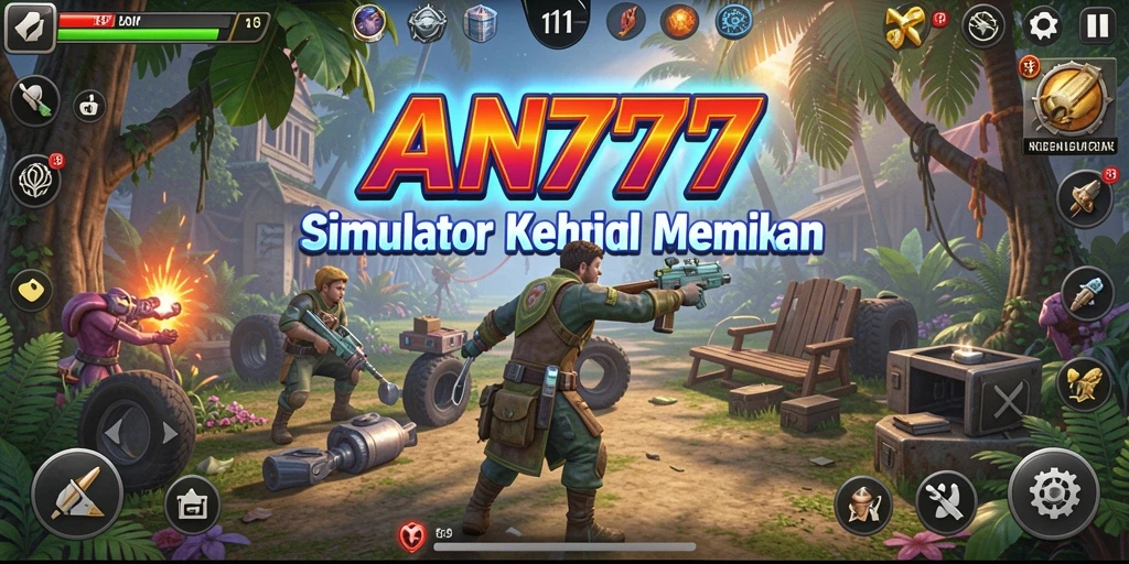 Gameplay interaktif dan menarik dari AN777 dalam simulasi kehidupan.