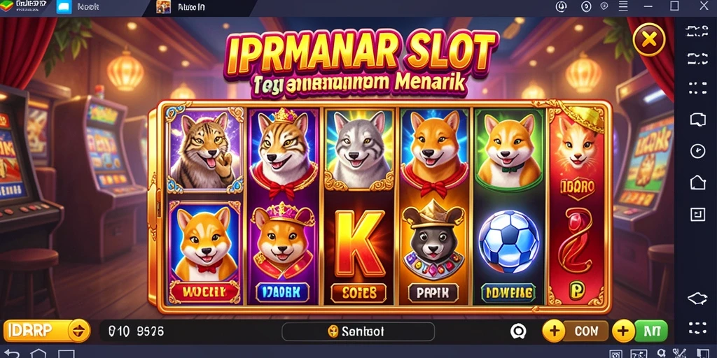 Tampilan gameplay menakjubkan dengan grafik slot yang menarik.