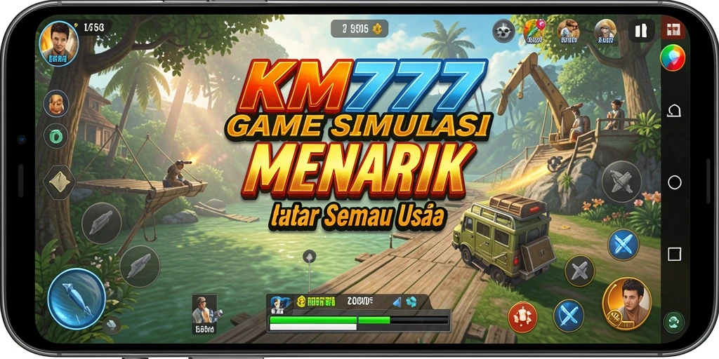 Tampilan gameplay KM777 yang inovatif dan interaktif.