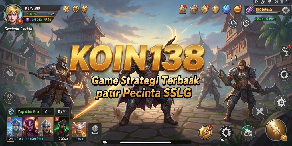 Gameplay KOIN138 yang memukau dan strategis dalam pertempuran.