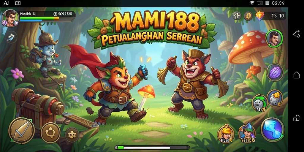 Tampilan gameplay seru dari MAMI188 yang menantang.