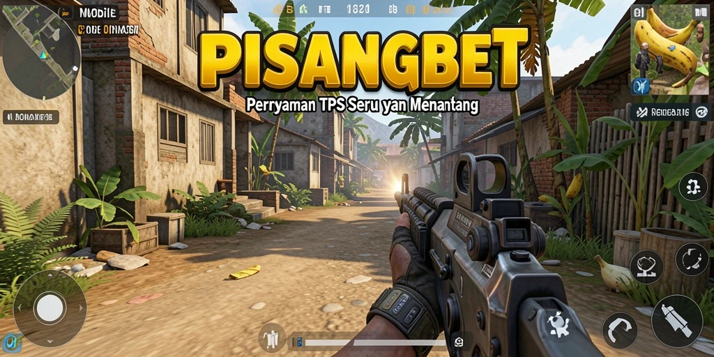 Tampilan seru dari gameplay PISANGBET dengan aksi TPS mendebarkan.