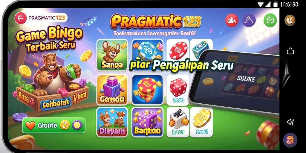 Tampilan gameplay Bingo yang seru dan interaktif di PRAGMATIC123.
