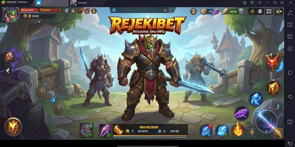 Tampilan menarik dari gameplay seru REJEKIBET.
