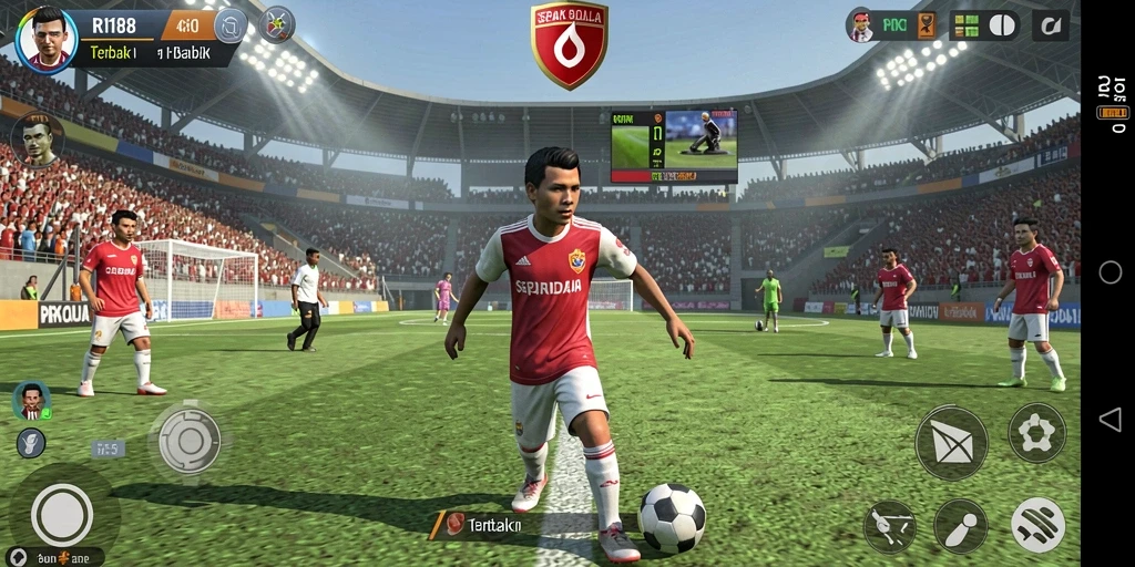 Tampilan gameplay RI188 yang mendebarkan dalam dunia sepak bola.