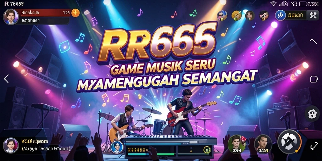 Gameplay seru di RR666 dengan berbagai lagu hits.
