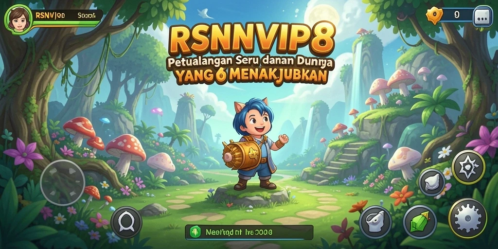 Screenshot menampilkan aksi seru dalam RSNVIP8 yang penuh petualangan.