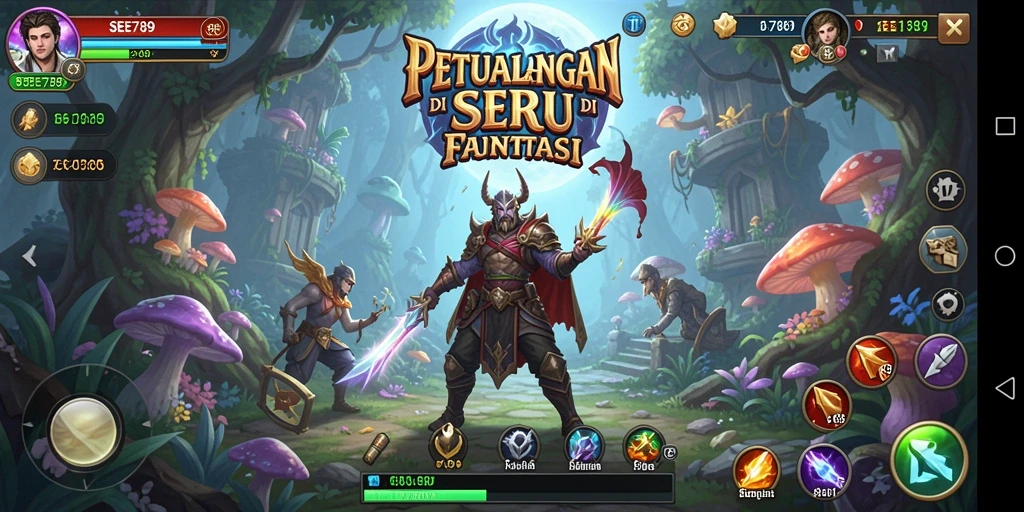 Gameplay seru dan grafis menakjubkan di dunia petualangan.