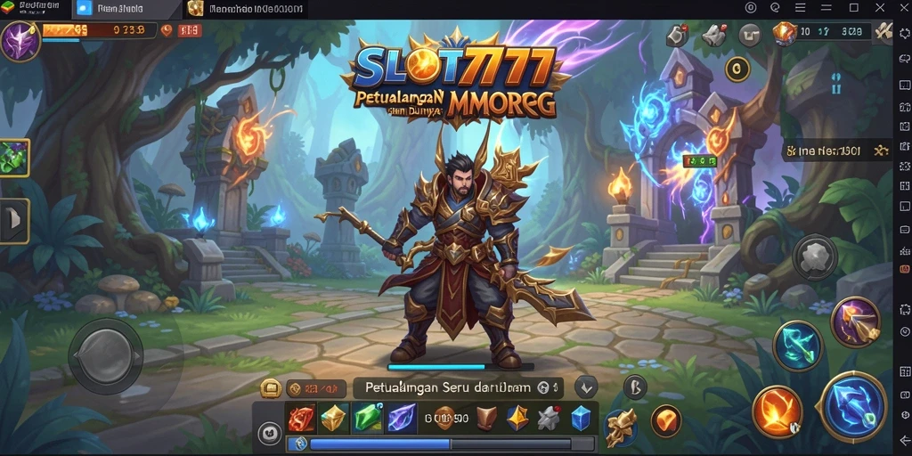 Gameplay memukau dari SLOT777 dalam petualangan MMORPG.